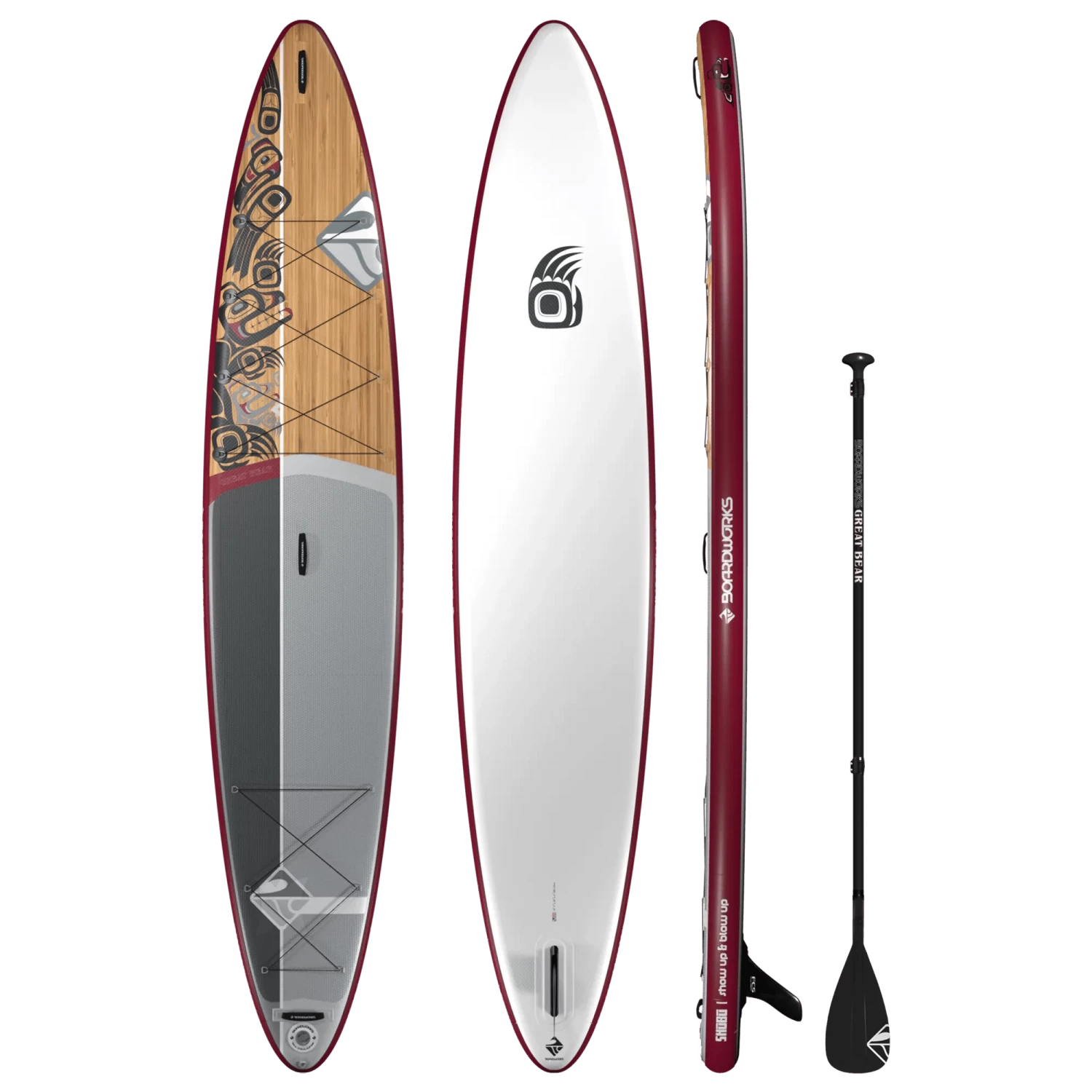 Shubu Great Bear 14' Inflatable Paddle Board 1 Shubu Great Bear 14' Inflatable Paddle Board