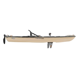 Pelican Catch 130 Hydryve II Fishing Kayak -Sports Rowing KRP13P100 SIDE
