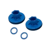 Pelican Pedal Boat Wheel Bushings In Azure Blue - Pack Of 2
