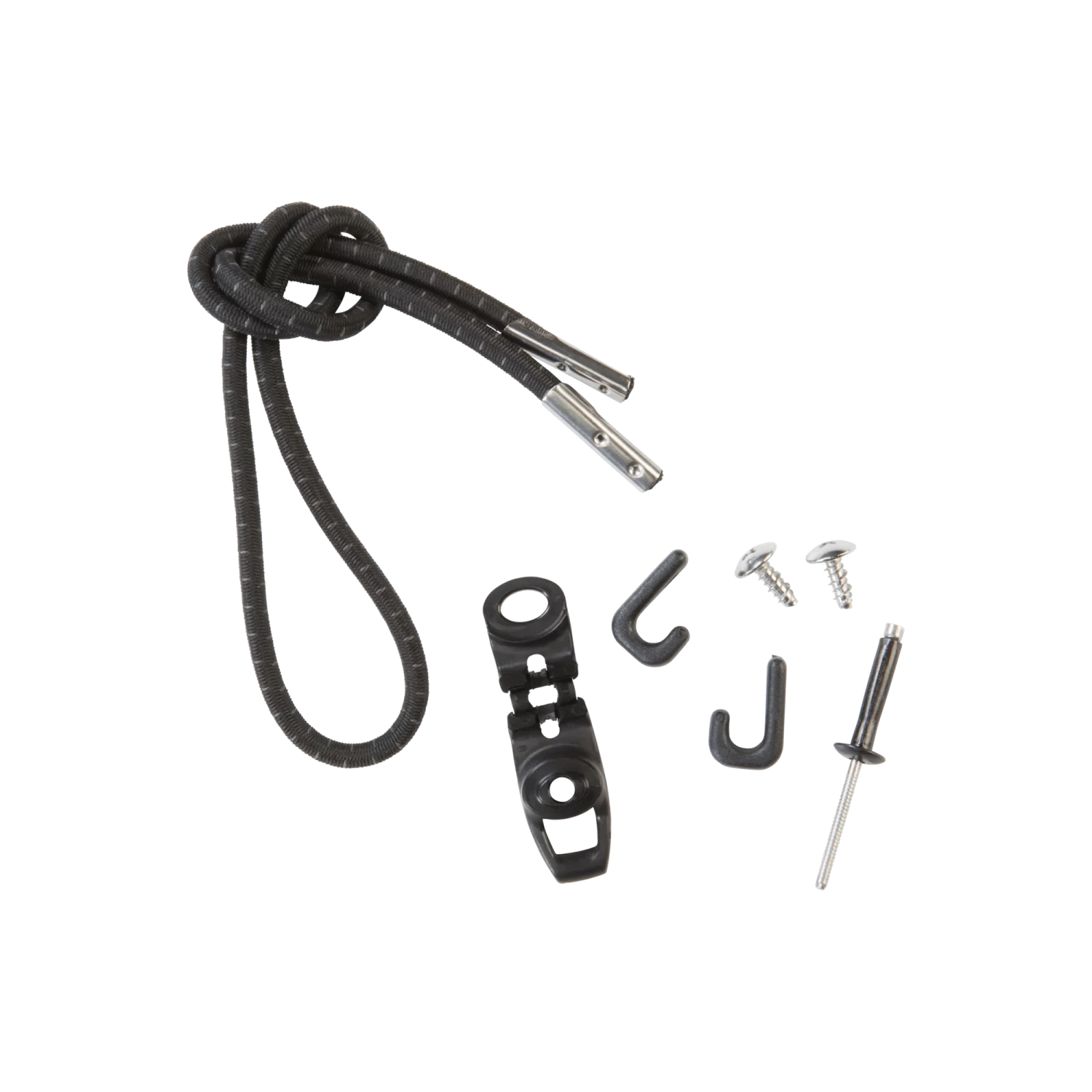 Pelican Black & Gray 25" (63.5 Cm) Paddle Tie-Down With Hook 1 Pelican Black & Gray 25" (63.5 Cm) Paddle Tie-Down With Hook