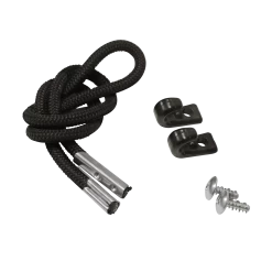 Pelican Black 20" (51 Cm) Paddle Tie-Down With Hook