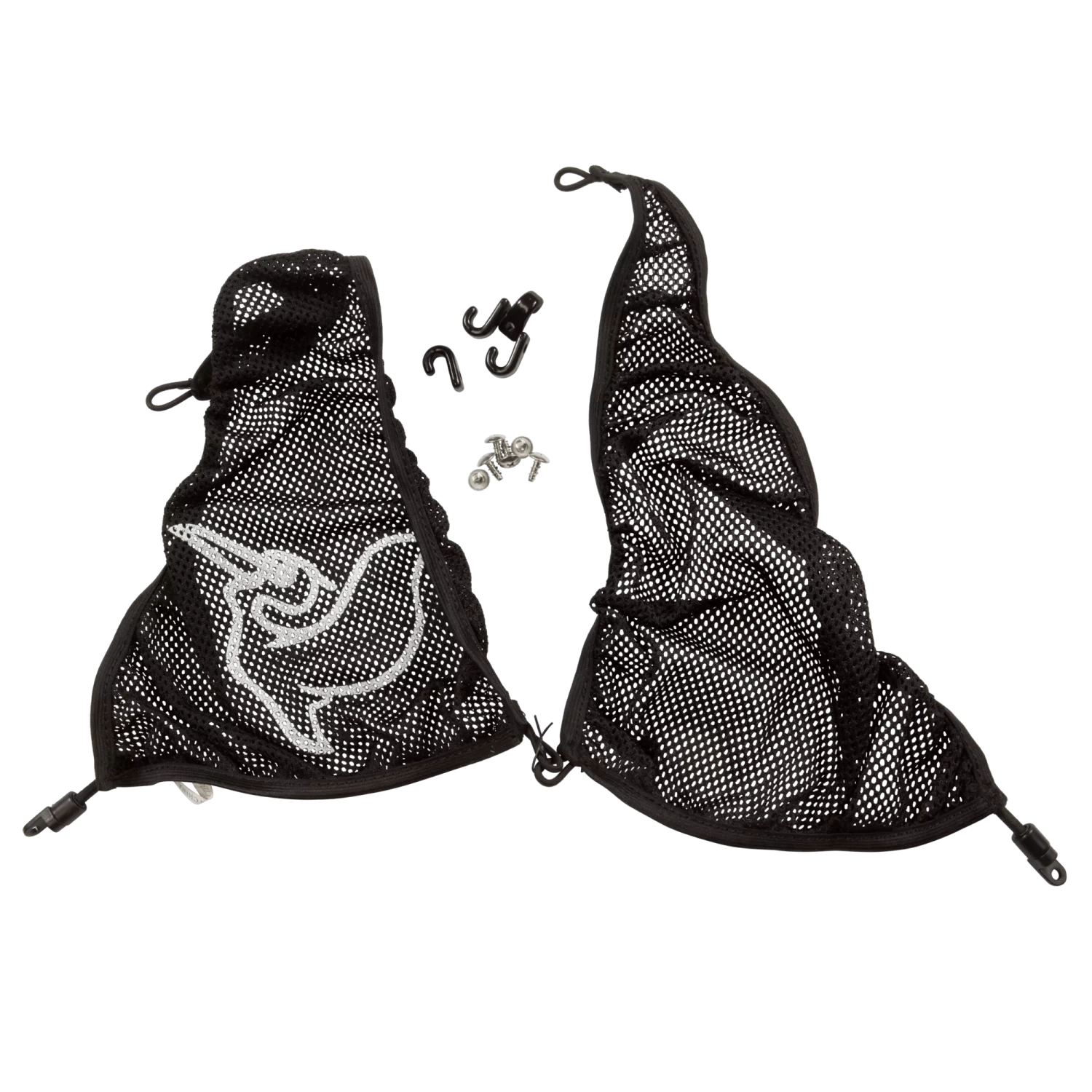 Pelican Black & White Mesh Deck Cover 1 Pelican Black & White Mesh Deck Cover